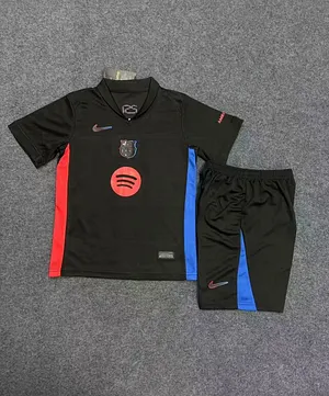 2024/2025 Barcelona Away Football Shirt 1:1 Thai Quality Kids Size(New Sponsor)