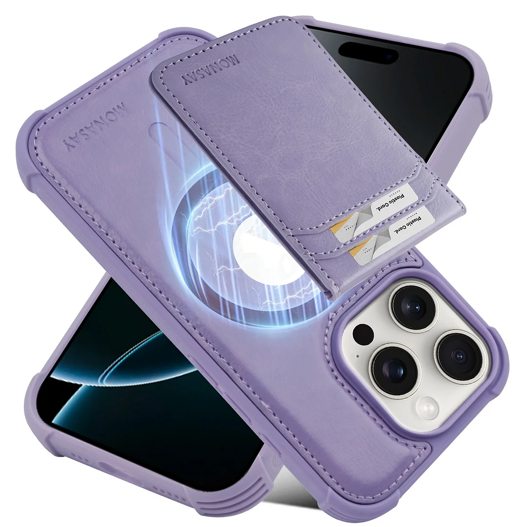 MONASAY Magwallet Case Fit for iPhone 16 pro max