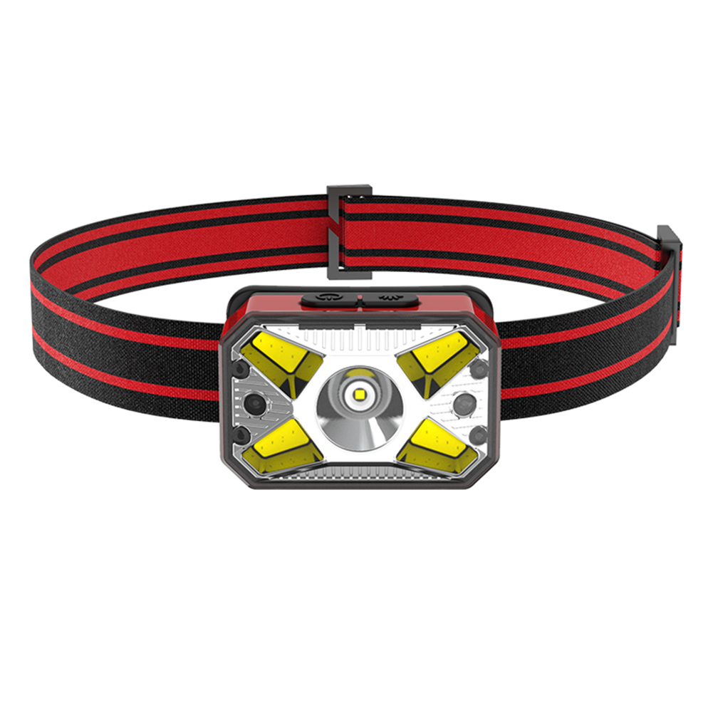 

COB Head Lamp Smart Sensor Multi-Gears Portable Outdoor Camping Night Lamp, 501 Original