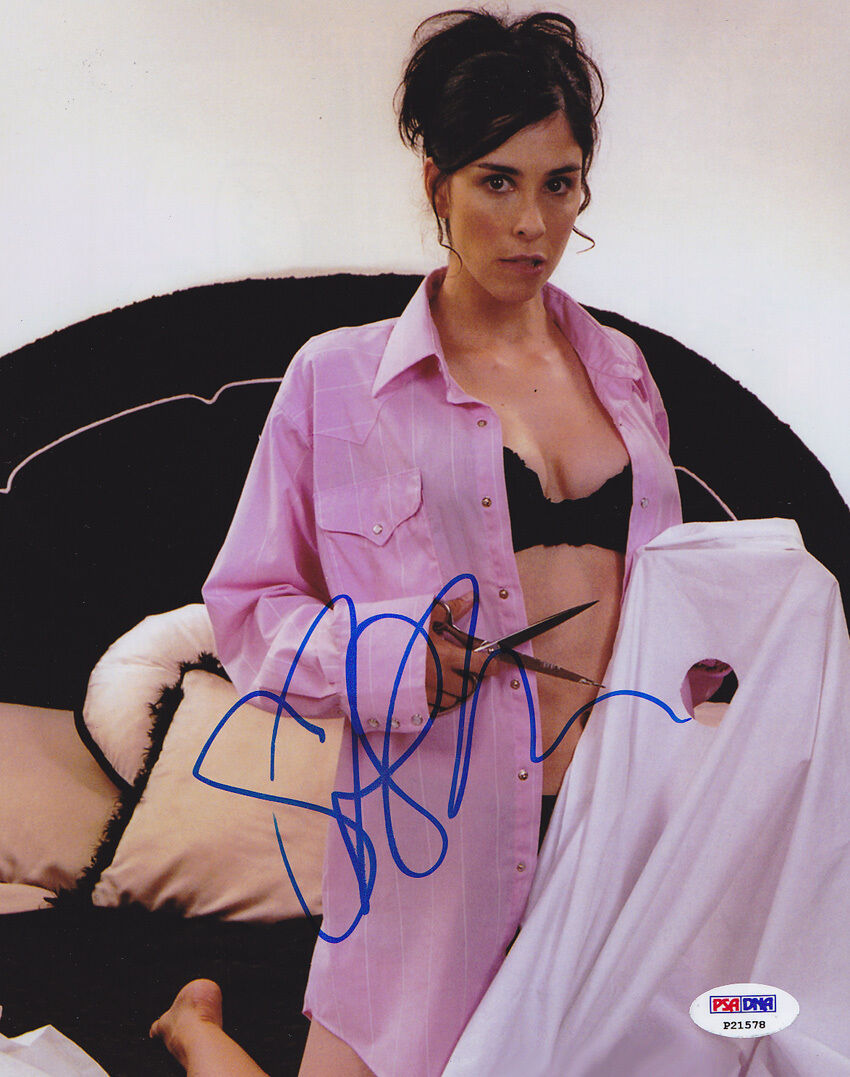 Sarah Silverman SIGNED 8x10 Photo Poster painting Masters of Sex HOT SEXY PSA/DNA AUTOGRAPHED