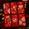 6PCS Creative CNY Red Packet Envelope