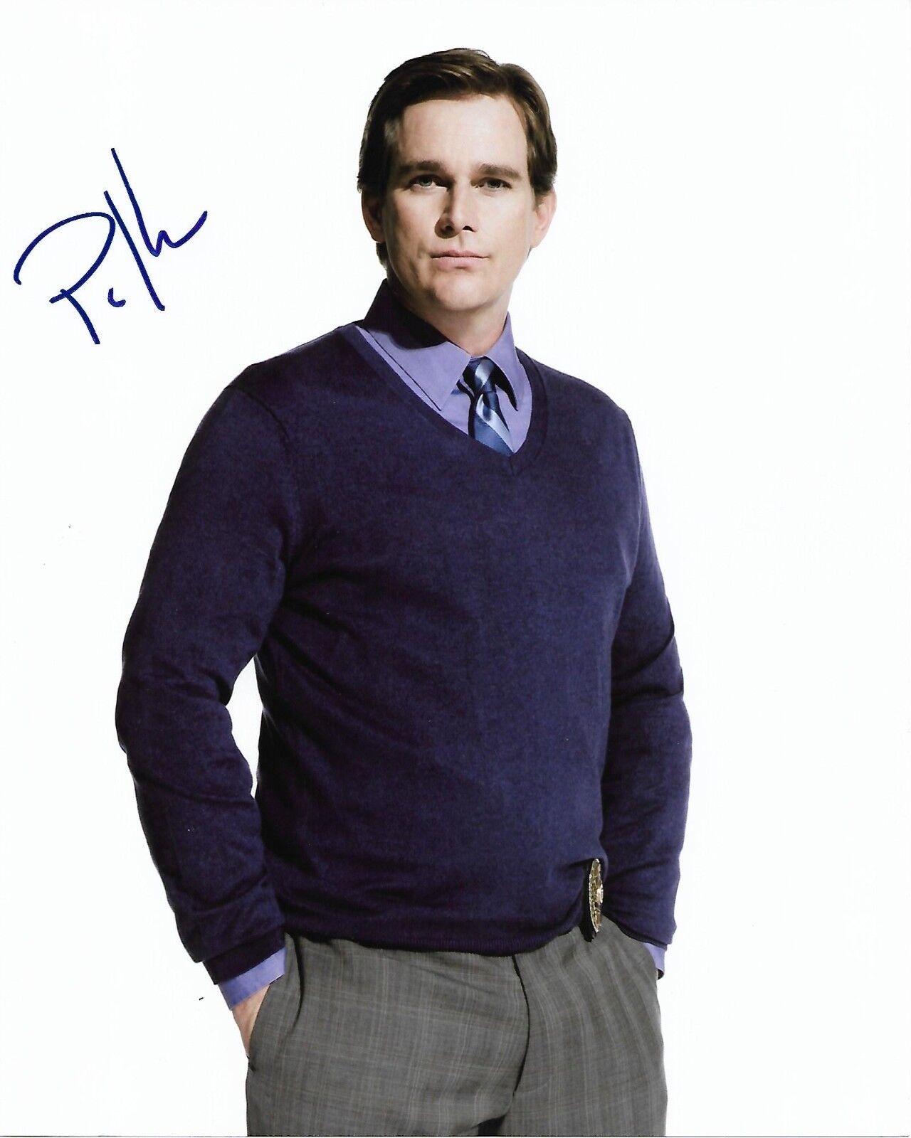 PHILLIP P KEENE MAJOR CRIMES AUTOGRAPHED Photo Poster painting SIGNED 8X10 #3 BUZZ WATSON