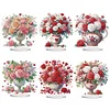  5D DIY Special Shape Diamond Painting Desk Ornament Vase Flower Decor Kit