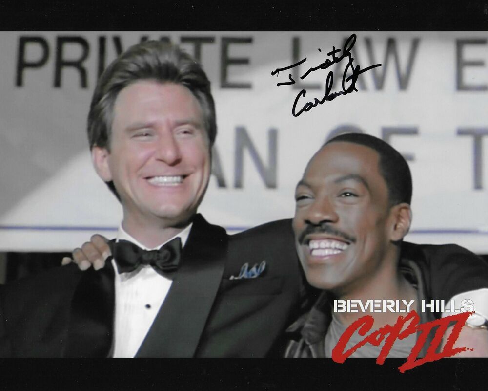 Timothy Carhart Beverly Hills Cop III Original Autographed 8X10 Photo Poster painting