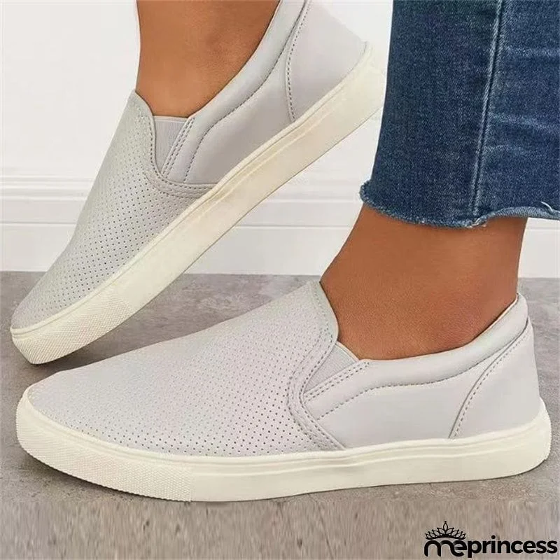 Women's Minimalist Breathable Cozy Slip-on Canvas Loafers