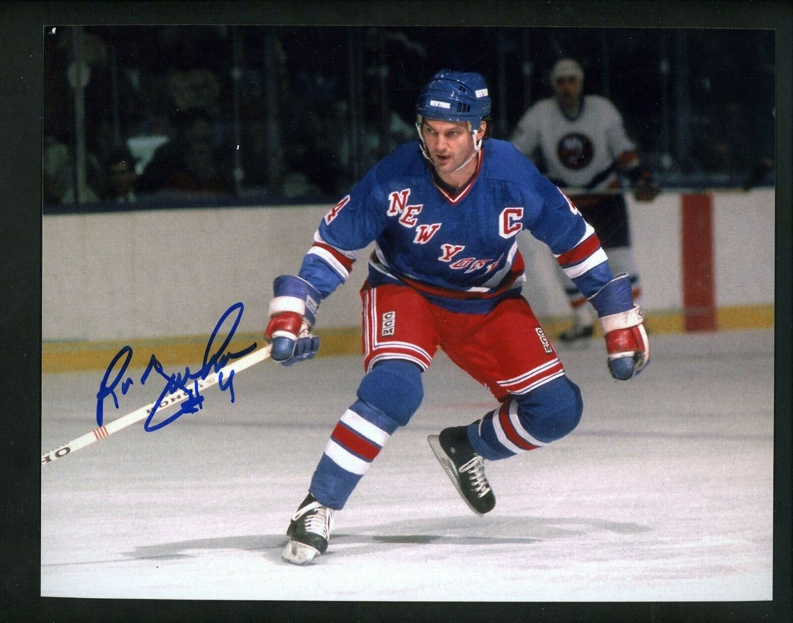 Ron Greschner Signed Autographed 8 x 10 Photo Poster painting New York Rangers