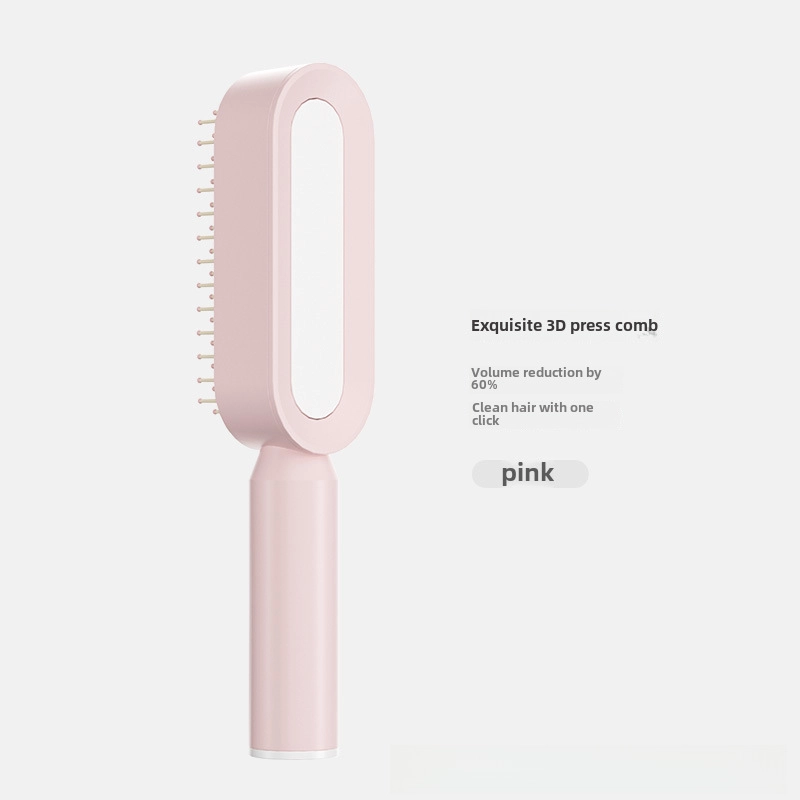 Upgraded Press Cleaning Design Air Cushion Comb Women’s Long Hair Special Air Bag Massage Comb Household Hair Comb
