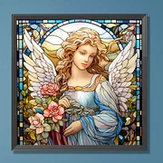 Goddess Stained Glass - Full Round - Diamond Painting (30*30cm)