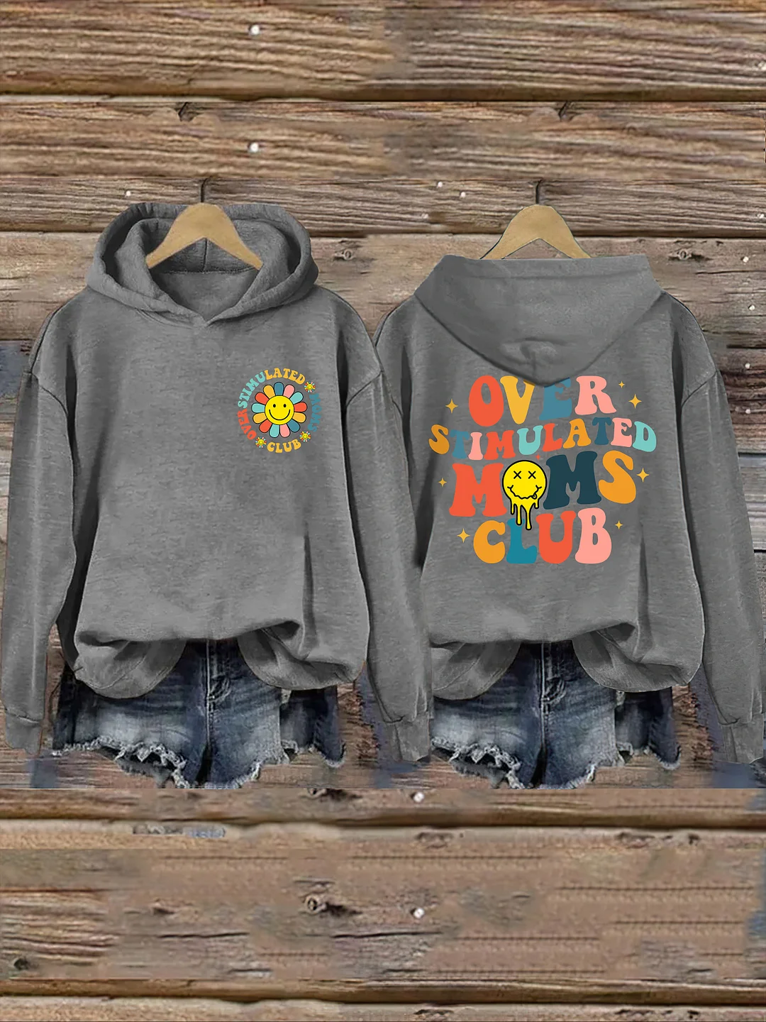 Overstimulated Moms Club Hoodie