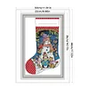 Carol Stocking -16CT Stamped Cross Stitch Kit(30*44cm)