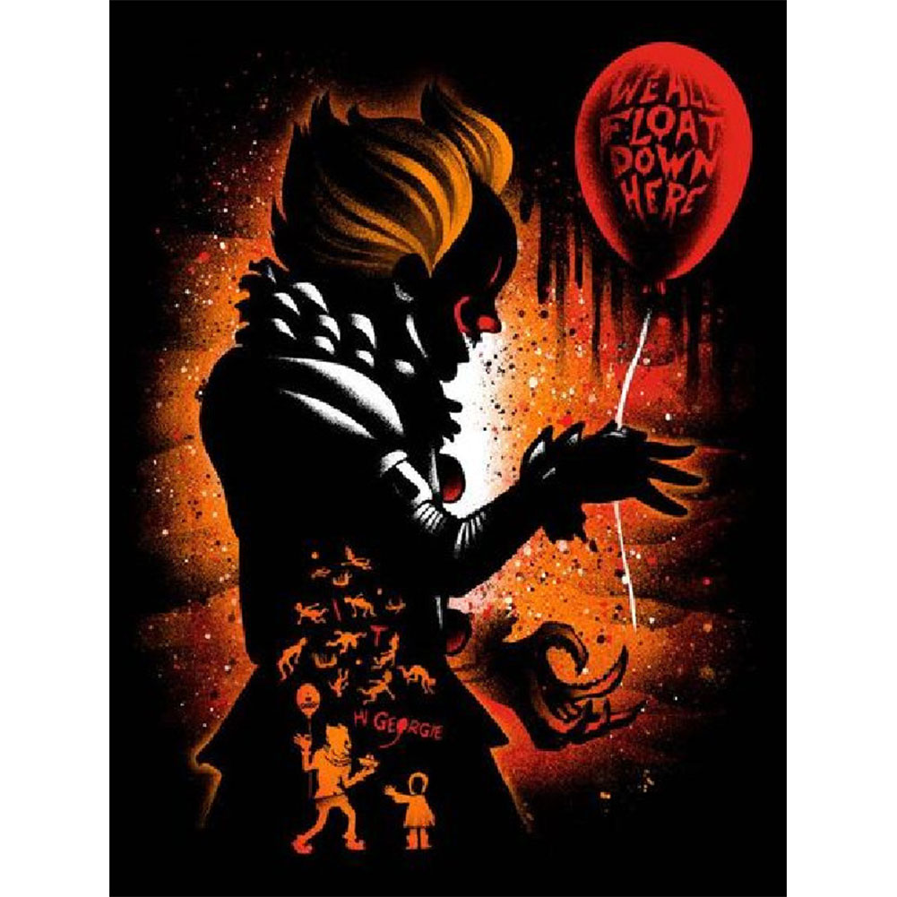 

(Multi-Size) Horror Character - Round/Square Drill Diamond Painting, Square diamond 30*40cm, 501 Original