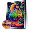 Diamond Painting-DIY Round Part AB Drill Color Painting(45*55CM)