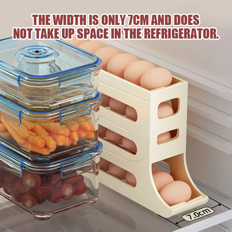 SAKER&reg; Four-Layer Egg Storage Rack