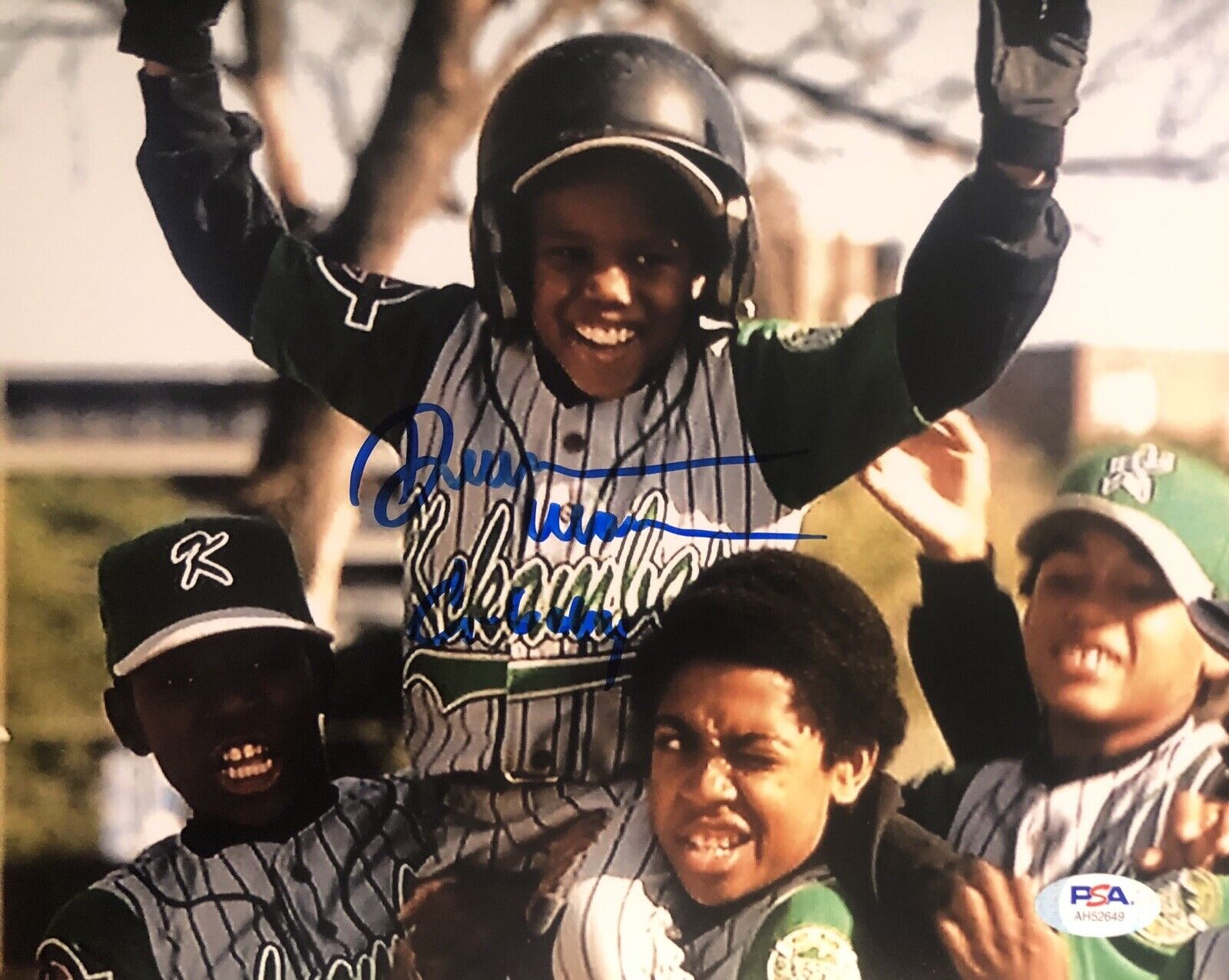 Dwayne Warren Signed Autographed Hardball G Baby 8x10 Photo Poster painting Psa/Dna