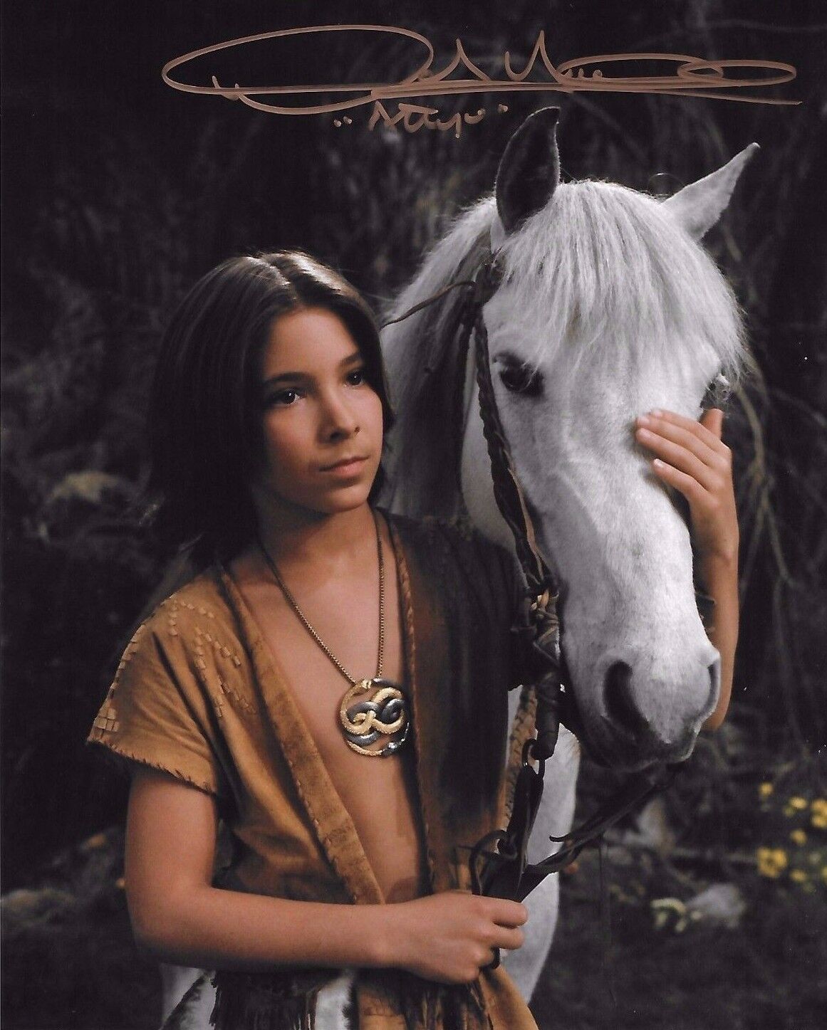 Noah Hathaway Signed 8x10 Photo Poster painting - The NeverEnding Story - STUNNING!!! H221