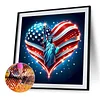 Diamond Painting -DIY Round Drill Statue of Liberty(40x40cm-Box)
