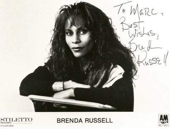 Brenda Russell SINGER - SONGWRITER autograph, signed Photo Poster painting