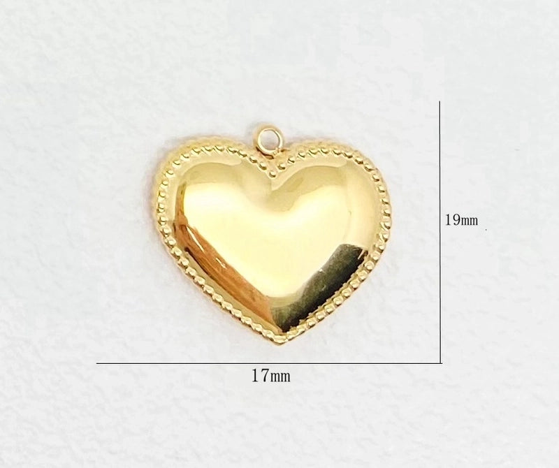 1 Piece 304 Stainless Steel Solid Color Jewelry Accessories Pendant