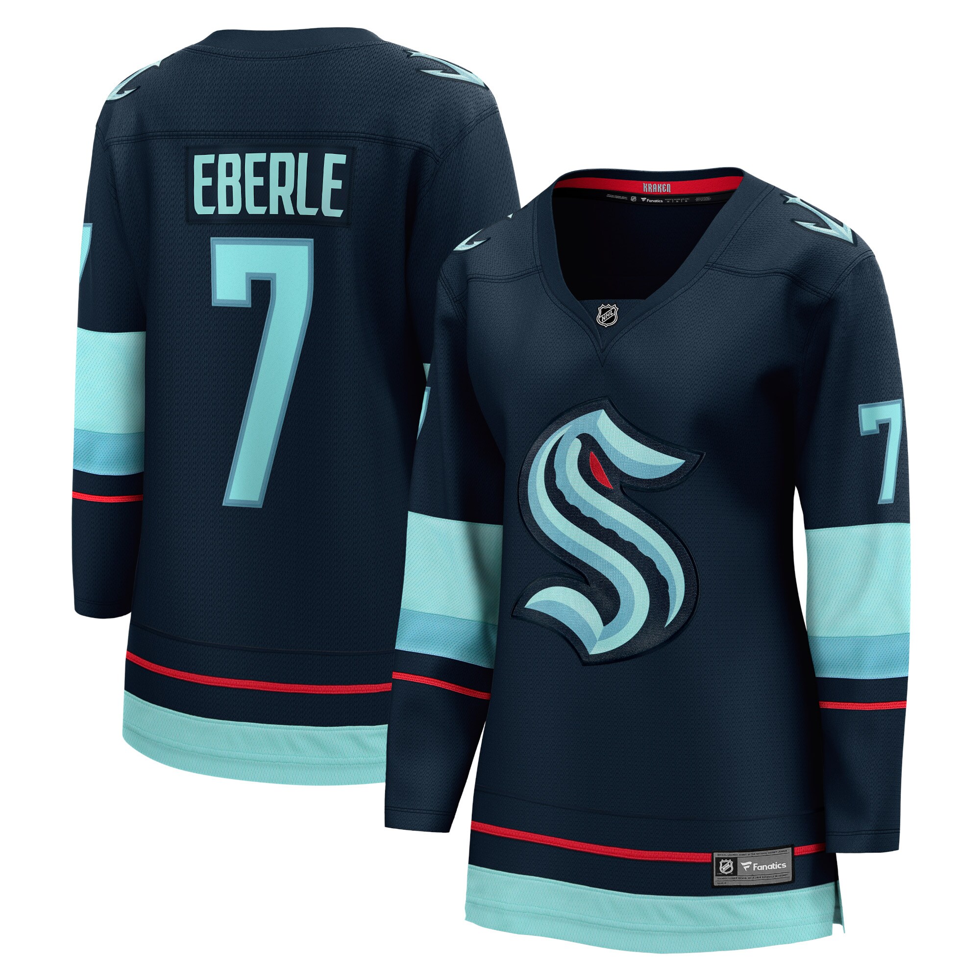 Jordan Eberle Seattle Kraken Fanatics Women&rsquo;s Home Breakaway   Jersey &ndash; Navy mysite