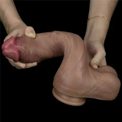 pornhint Pornhint ULTRA REALISTIC Huge Big Dildo Suction Cup Soft Silicone Penis Sex Toys Women