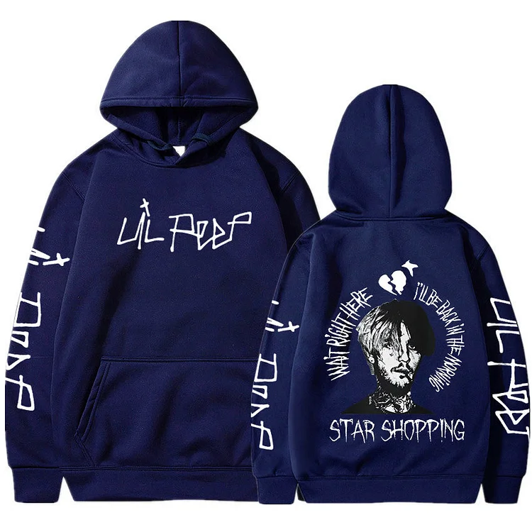 Rapper Lil Peep Cry Baby Hoodies Vintage Hip Hop Oversized Sweatshirts Hoodie Streetwear at Hiphopee