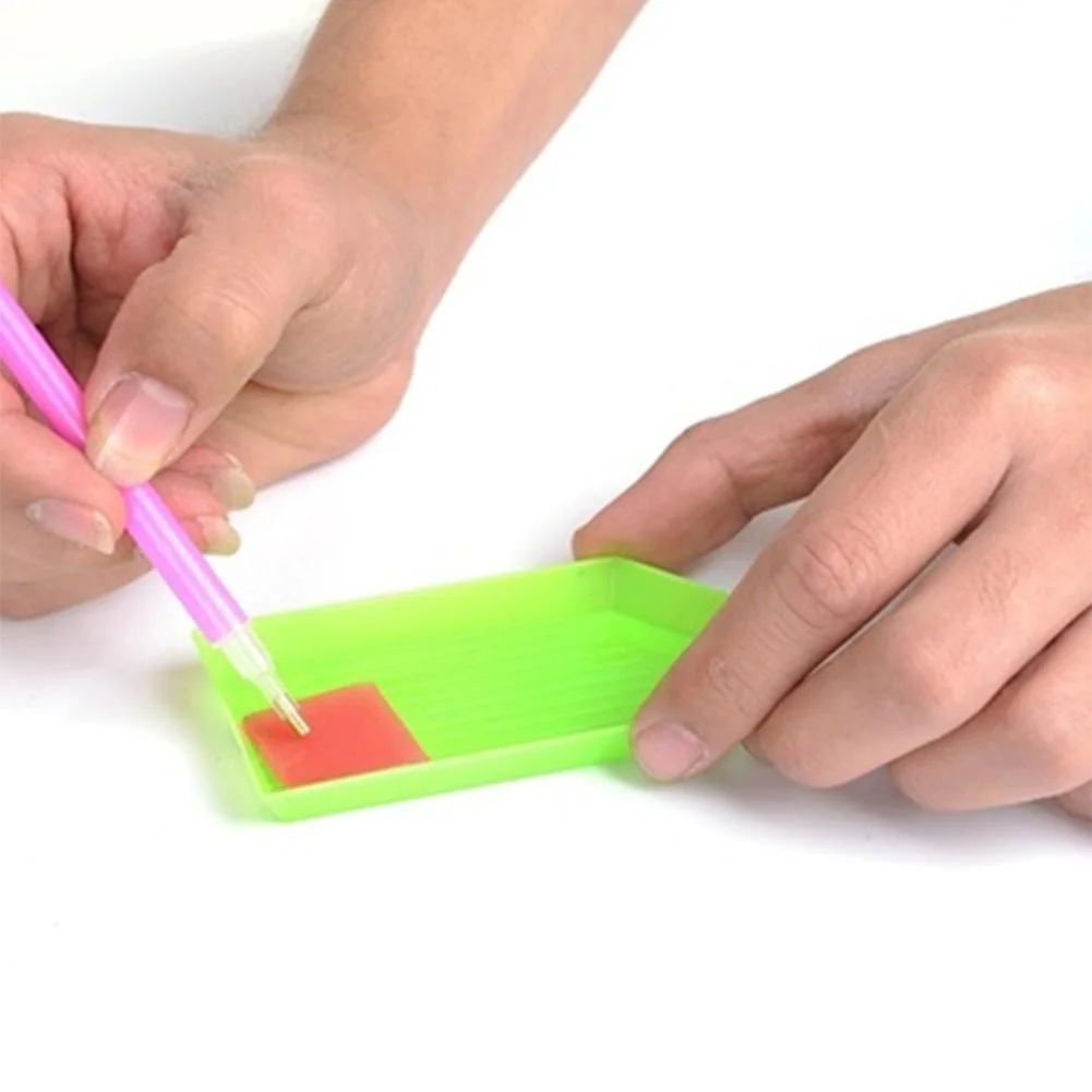 5D Diamond Painting Rhinestone Cross Stitch Point Drill Pen Kit Set Tools