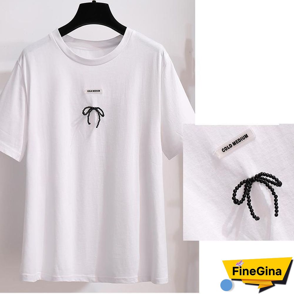 Casual Tee+Wild Print Skirt P10640