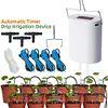 Flowers Plants Home Sprinkler 2/8/16 Heads Pump Self-Watering Kit Garden Tool