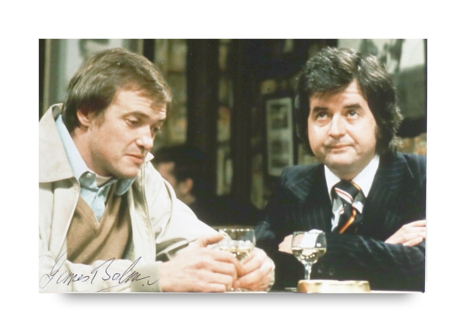 James Bolam Signed 6x4 Photo Poster painting The Likely Lads Terry New Tricks Autograph + COA