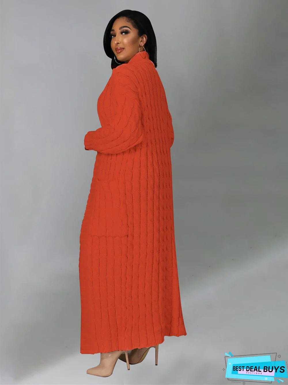 Sexy Casual Solid Color Long Sleeve Sweater