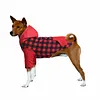 Dog Hoodie Sweatshirts, Pet Clothes Hoodies Sweater with Hat and Leash Hole, Soft Cotton Outfit Coat for Large Medium Small Dogs. 