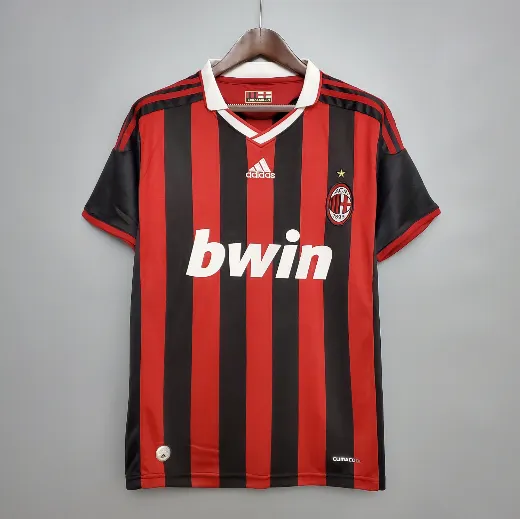 2009-2010 AC Milan Home Retro football shirt 