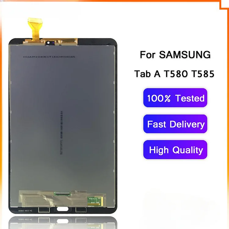 LCD Display For Samsung GALAXY Tab A 10.1 T580 T585 SM-T580 SM-T585 Touch Screen Digitizer Assembly Panel Replacement T580 LCD