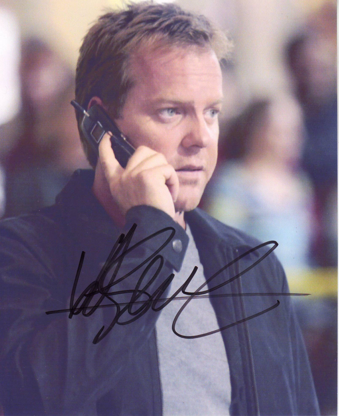 KIEFER SUTHERLAND AUTOGRAPH SIGNED PP Photo Poster painting POSTER