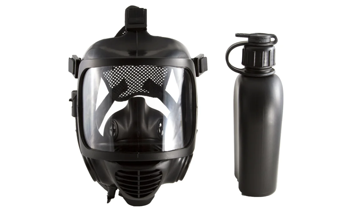 Tactical Gas Mask - Full-Face Respirator for CBRN Defense