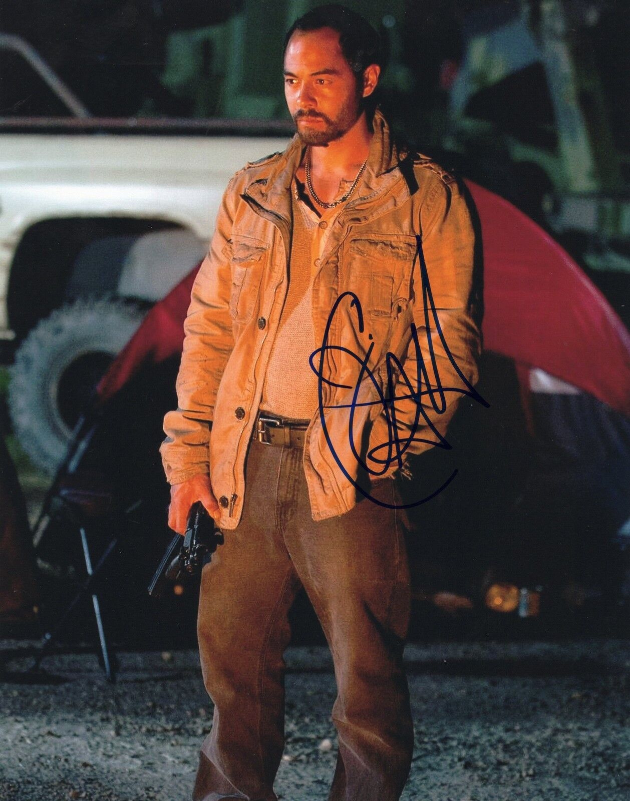 Jose Pablo Cantillo The Walking Dead Caesar Martinez Signed 8x10 Photo Poster painting w/COA #15