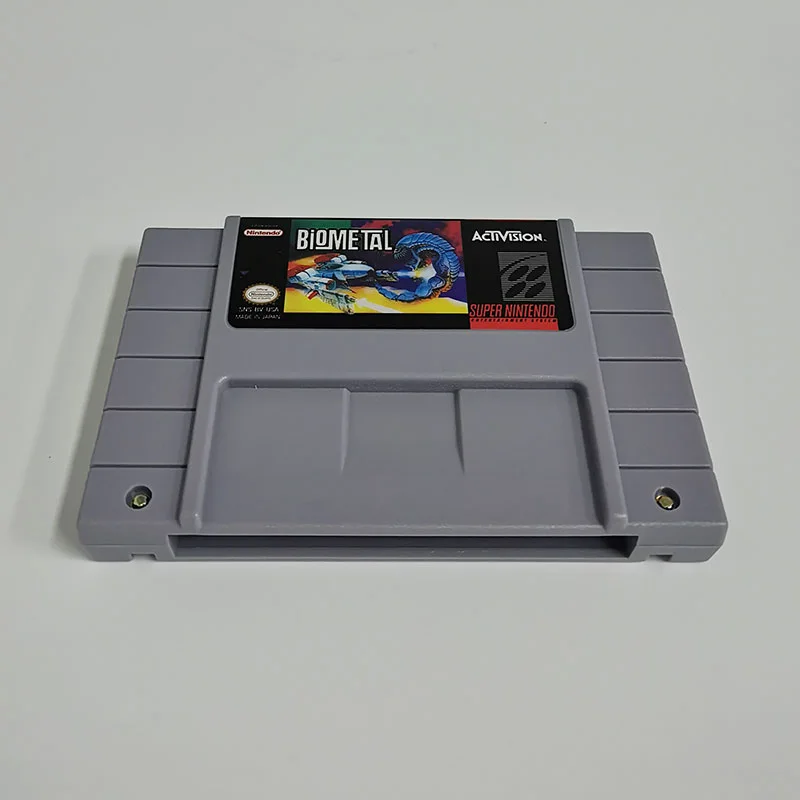 Bio Metal SNES For Super Nintendo Entertainment System - 16 Bit US Version Game Cartridge