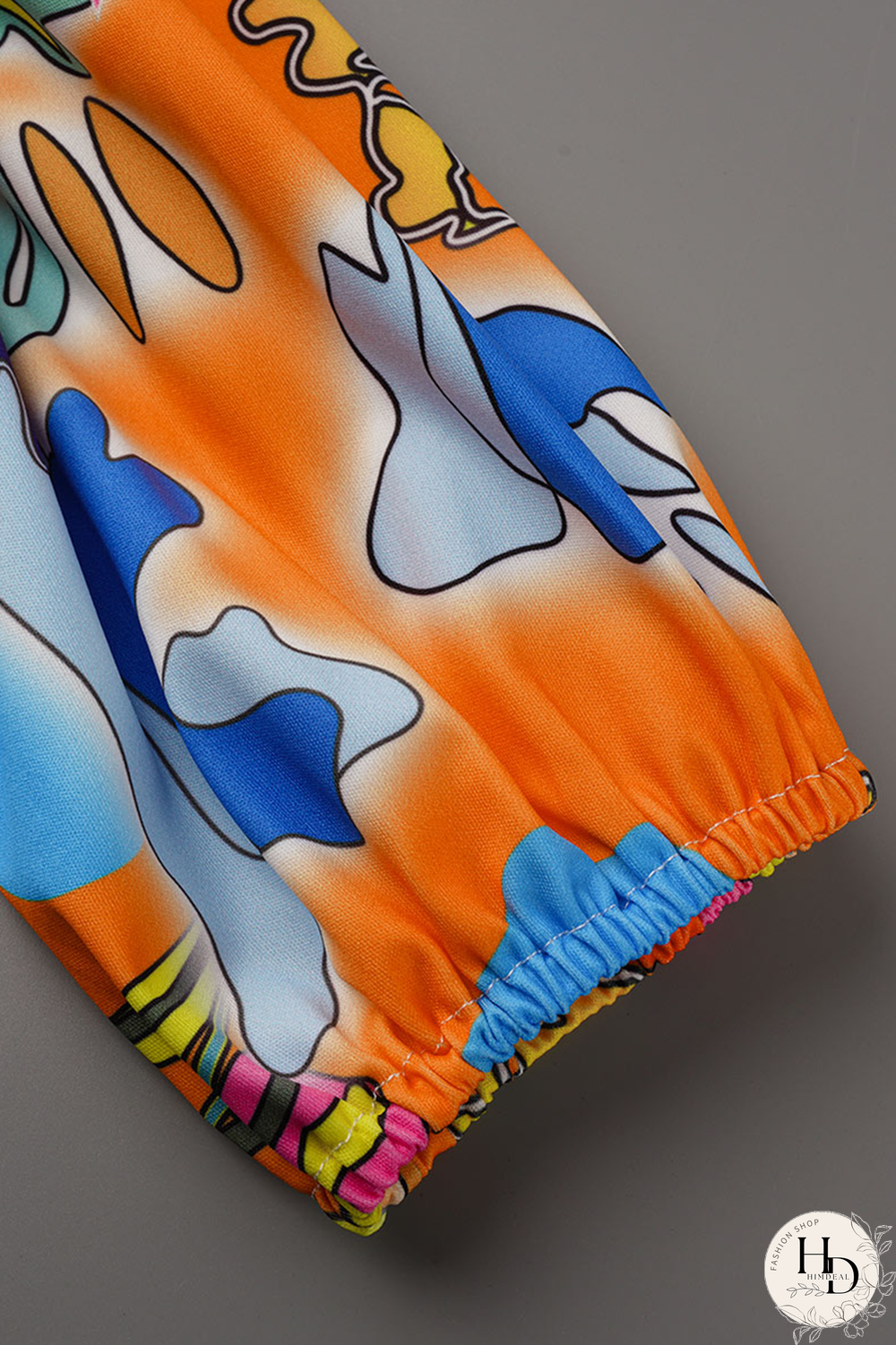 Purple Casual Print Split Joint Off the Shoulder Cake Skirt Dresses