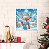 Diamond Painting - Partial Special Shaped Drill - Winter Deer(Canvas|30*30cm)