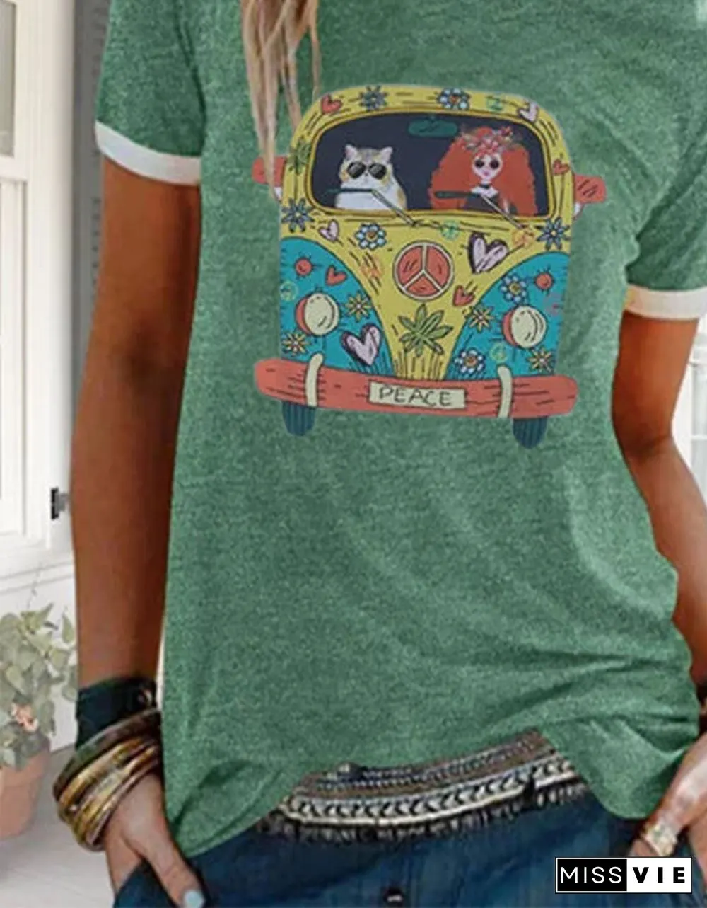 Short Sleeve Casual T-shirt