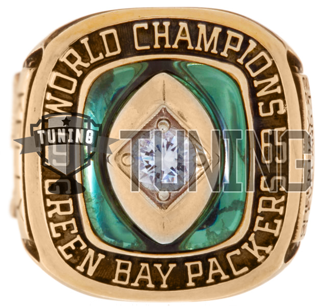 6 Pcs Packers Rings Green Bay Packers Super Bowl Championship Rings Set