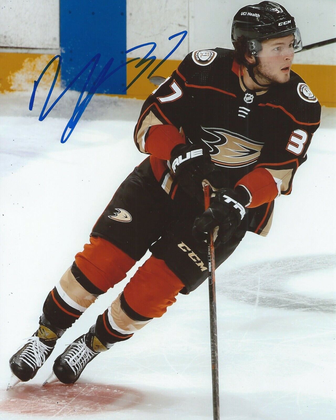 Mason McTavish Signed 8x10 Photo Poster painting Anaheim Ducks Autographed COA