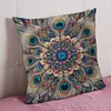 Mandala-11CT Stamped Cross Stitch Pillowcase 45*45cm