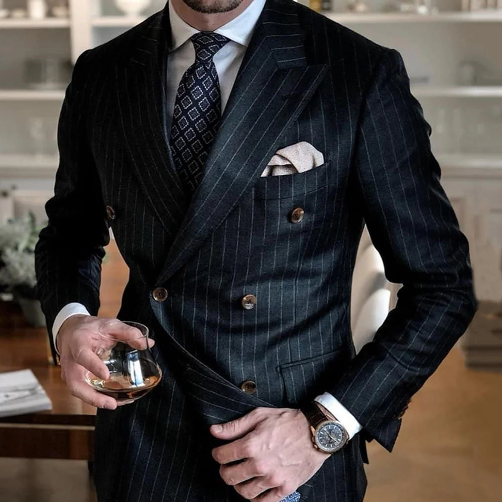 Men's stripe suit