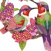 Diamond Painting Acrylic Single-Side Cute Bird Hanging Pendant for Home Wall Decor