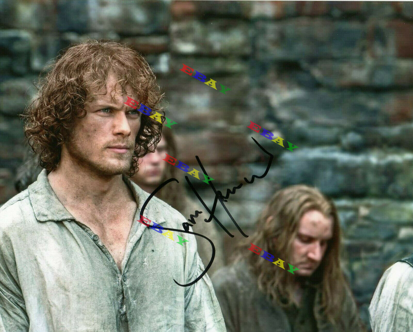 Sam Heughan Outlander Autographed Signed 8x10 Photo Poster painting Reprint