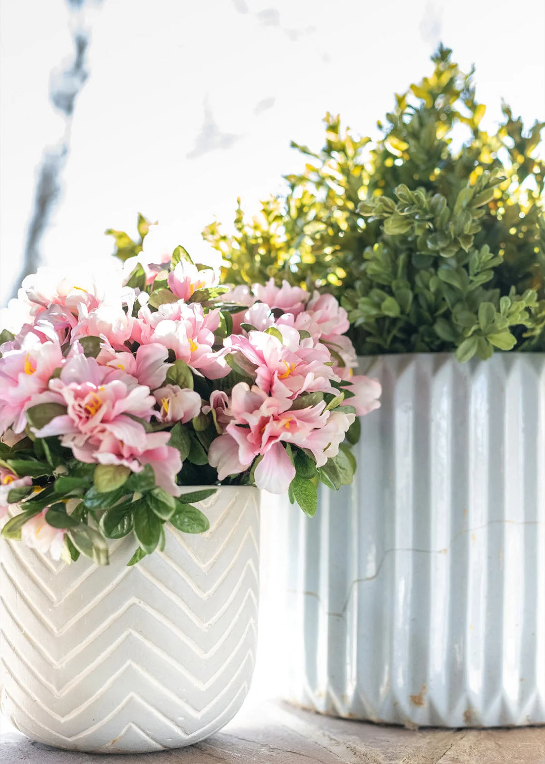 Artificial Indoor/Outdoor Boxwood Bush - 15"