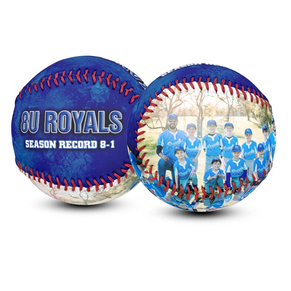 Personalized Photo Baseball Emblem Design Baseball Gifts For Baseball Lovers Father's Day Baseball Gifts for Dad, Son, Grandpa, Friends, Schoolmate