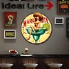 Margaret - Round Metal Tin Signs(12*12Inch) - Bar