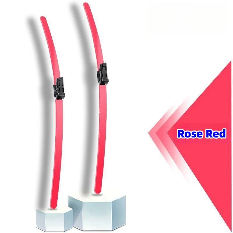 Car brand customized color boneless wipers